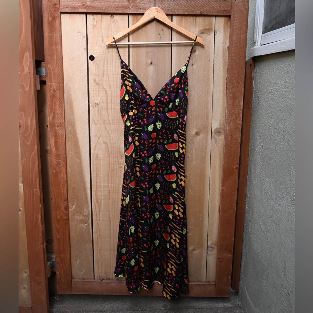 Lisa Says Gah Fruit Slip Dress